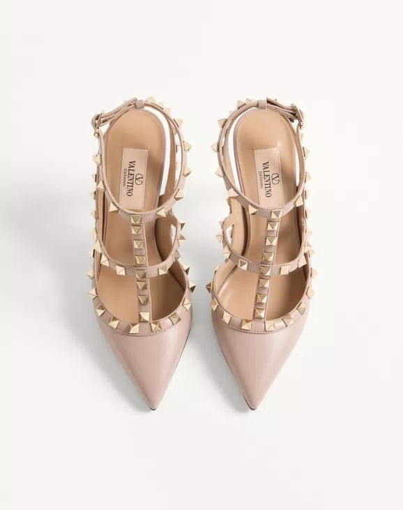 Valentino Rockstud Ankle Strap Pump 100 Mm - Image 5